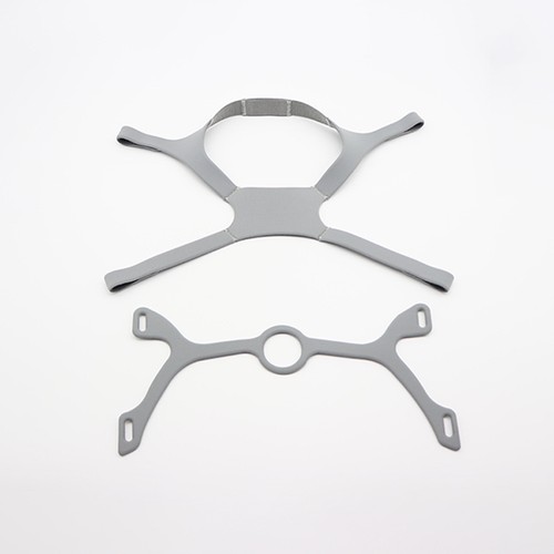 Cpap headgear and fabric frame - and,